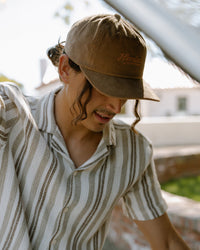 Wesley 5 Panel Hat in Spice