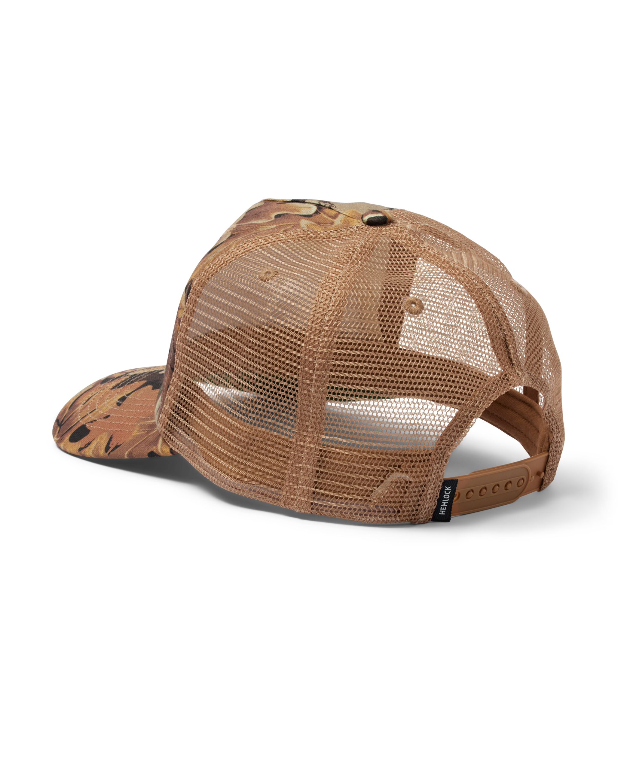 Hemlock Fischer Trucker Hat Realtree® Advantage Camo back profile