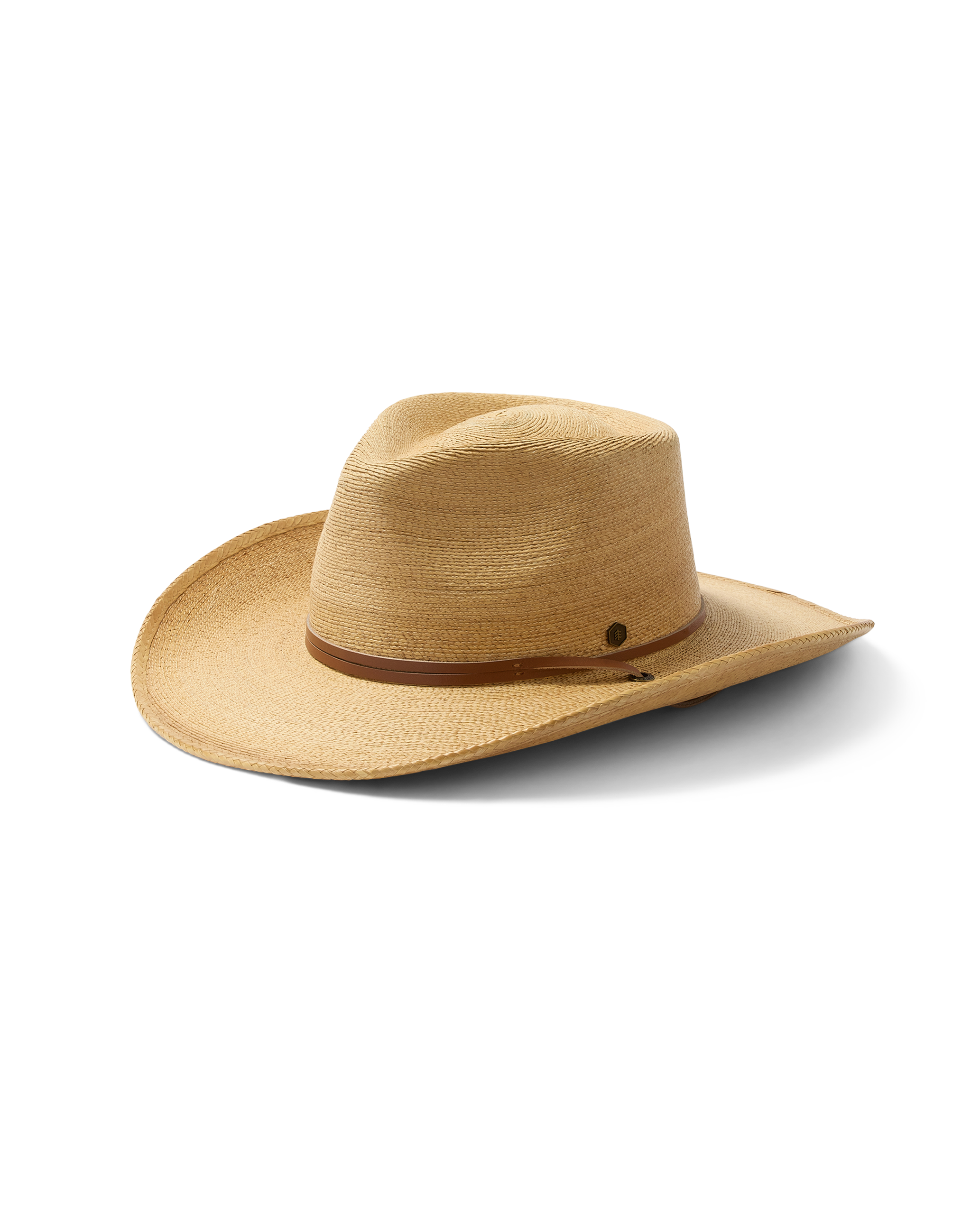 Hemlock Bruma Cowboy Fedora Straw Hat 