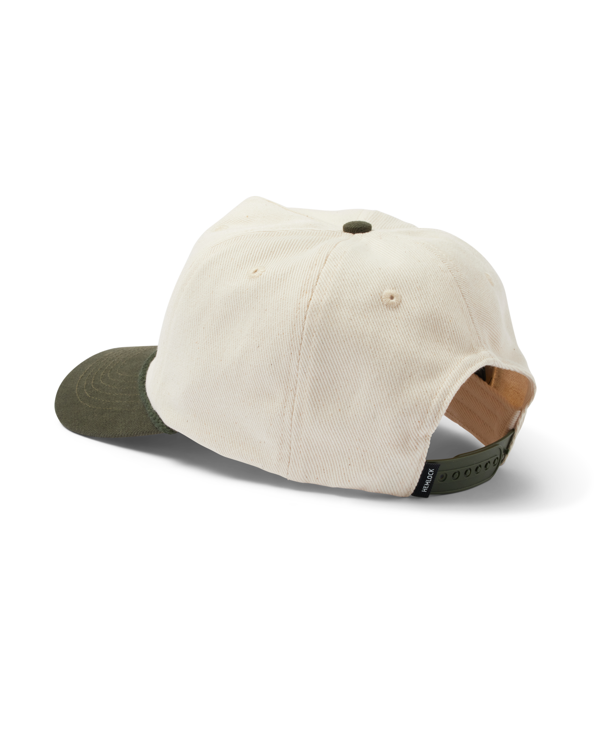 Hemlock Buckin Baseball Hat Green back