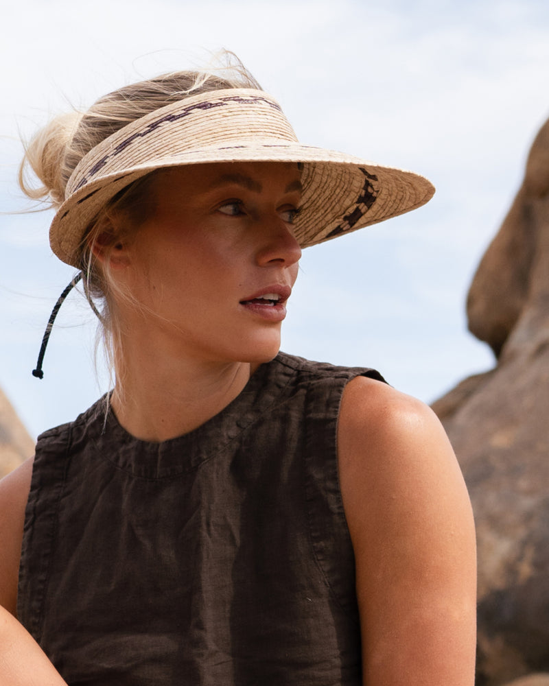 Catalina Visor in Natural