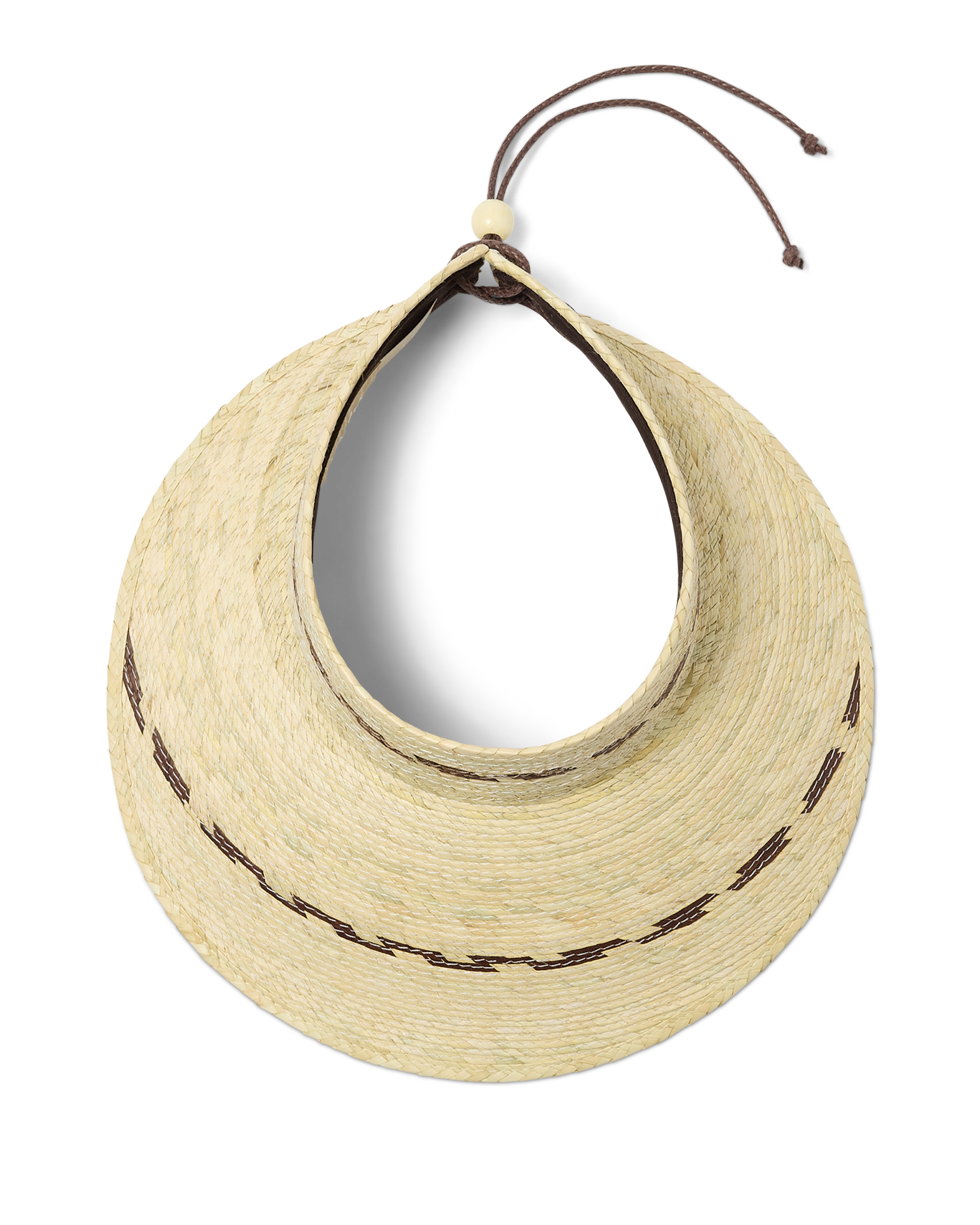 Hemlock Catalina Visor in Natural top view