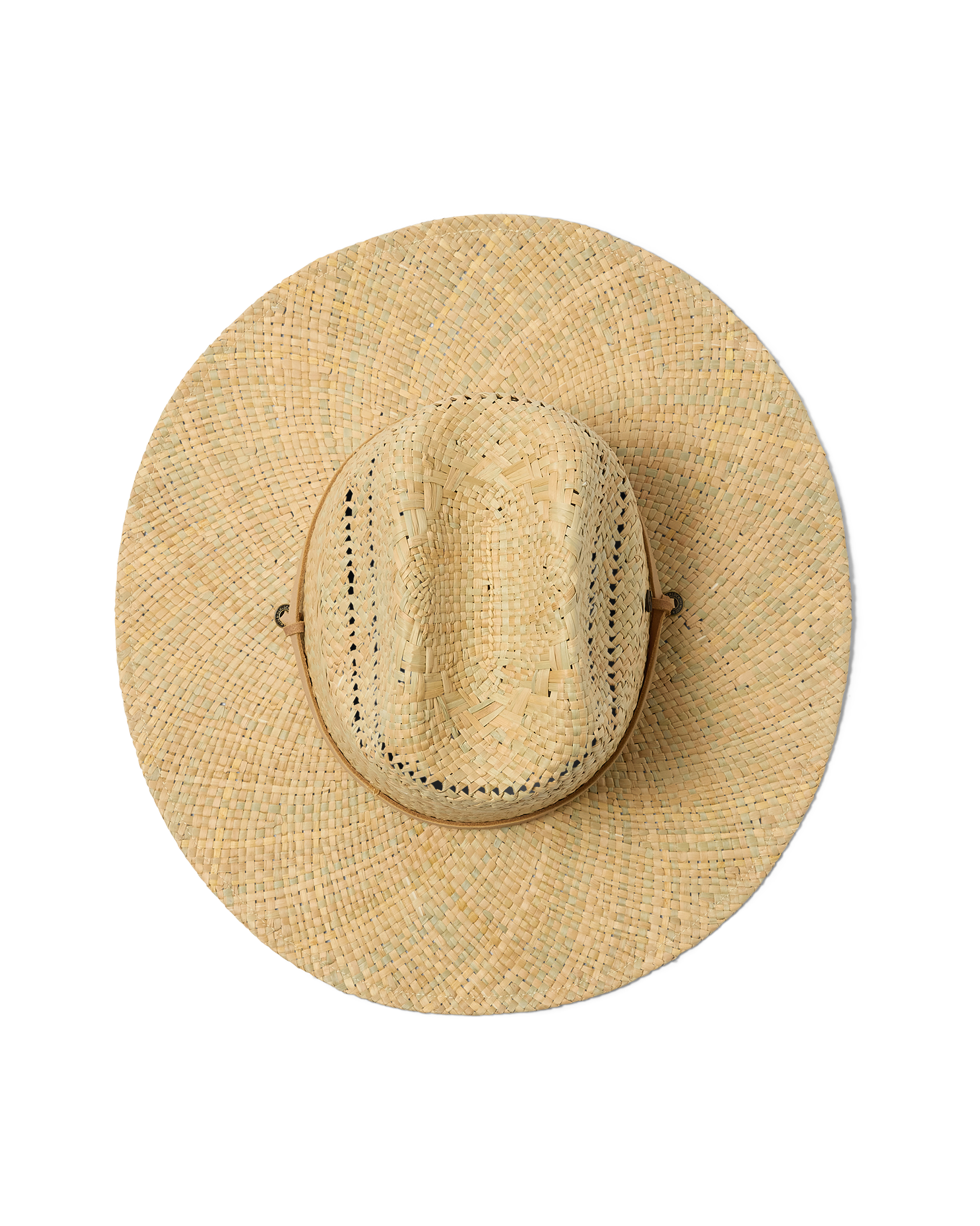 Grandview Straw Hat in Natural top view