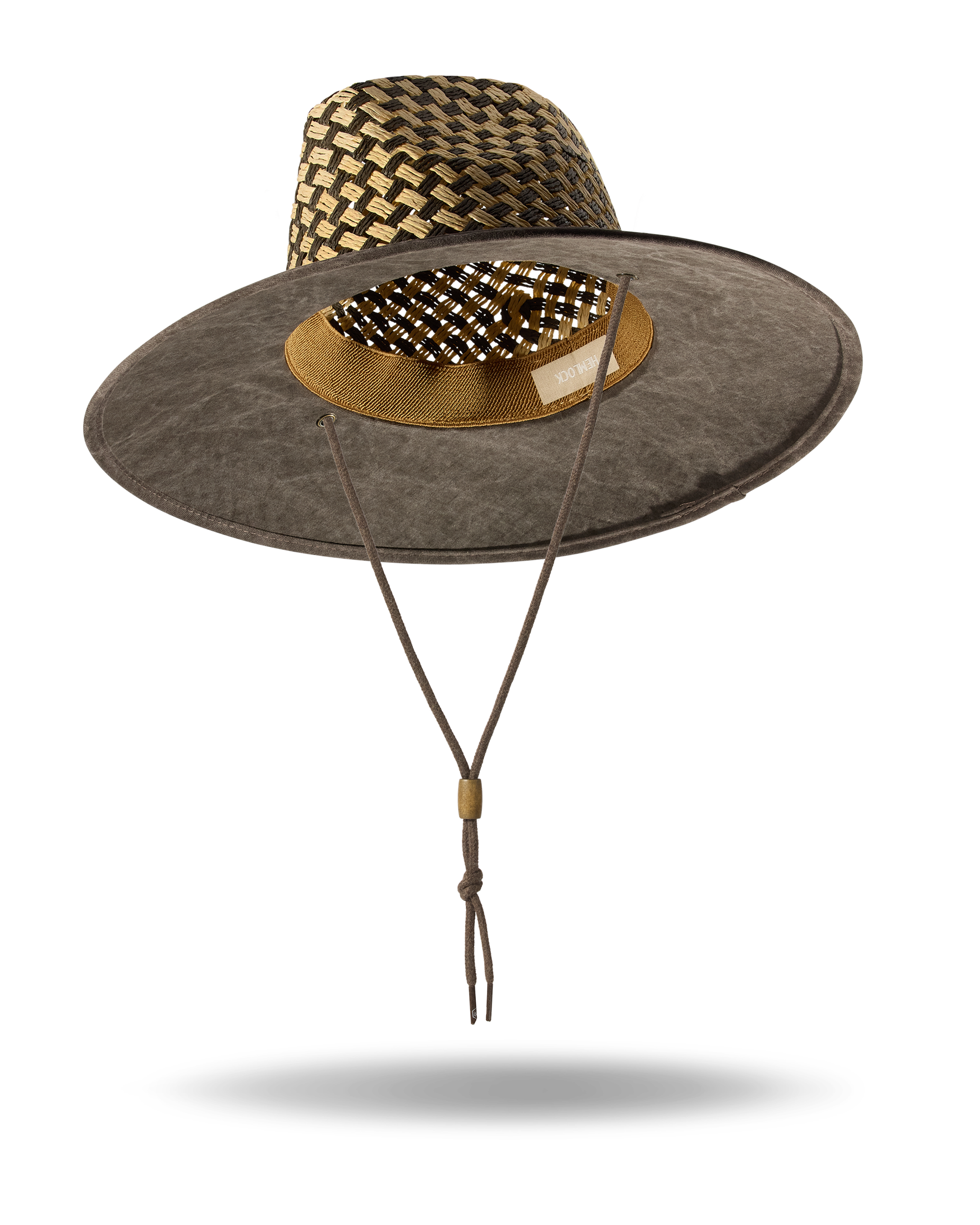 Lana UPF 50+ Lifeguard Straw Hat Brown