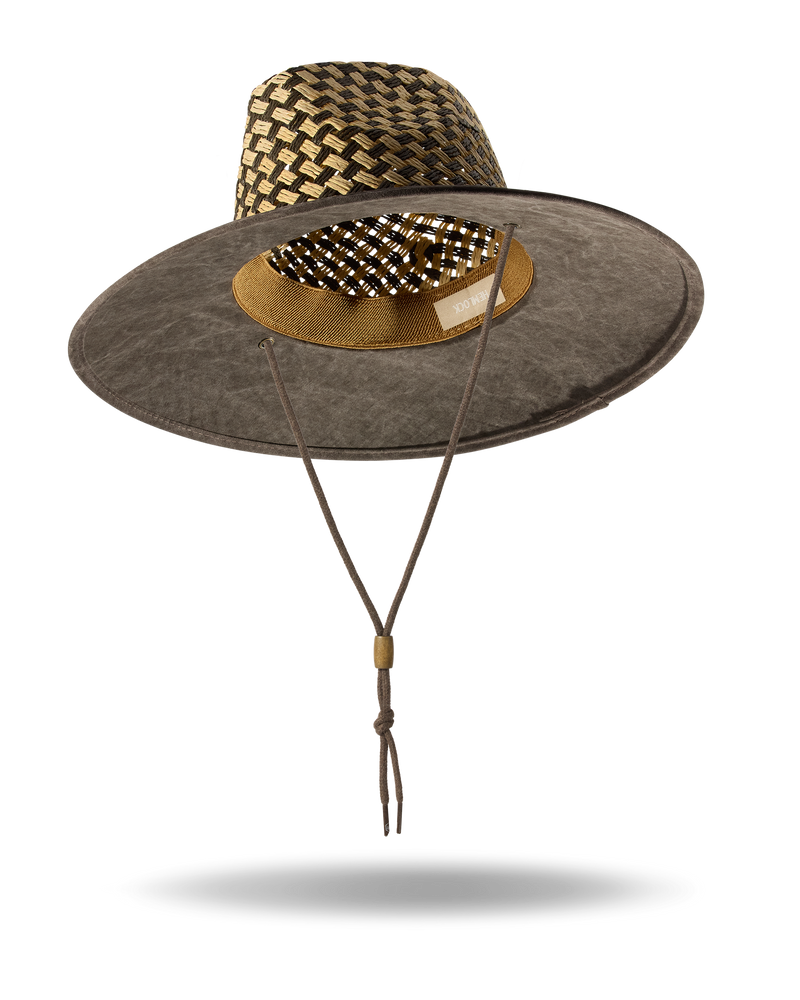 Lana UPF 50+ Lifeguard Straw Hat Brown