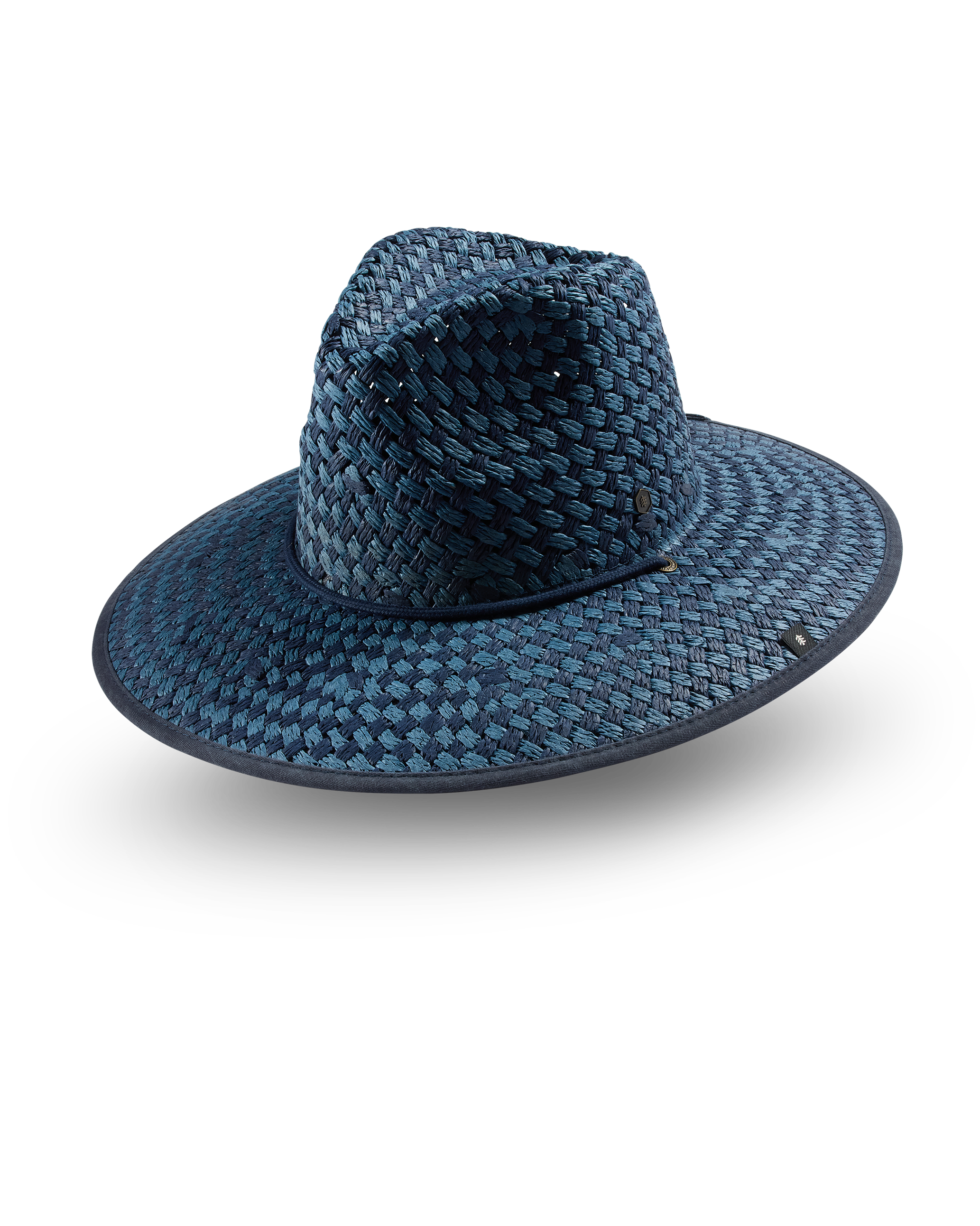 Hemlock Lana Paper Straw Lifeguard Hat side view