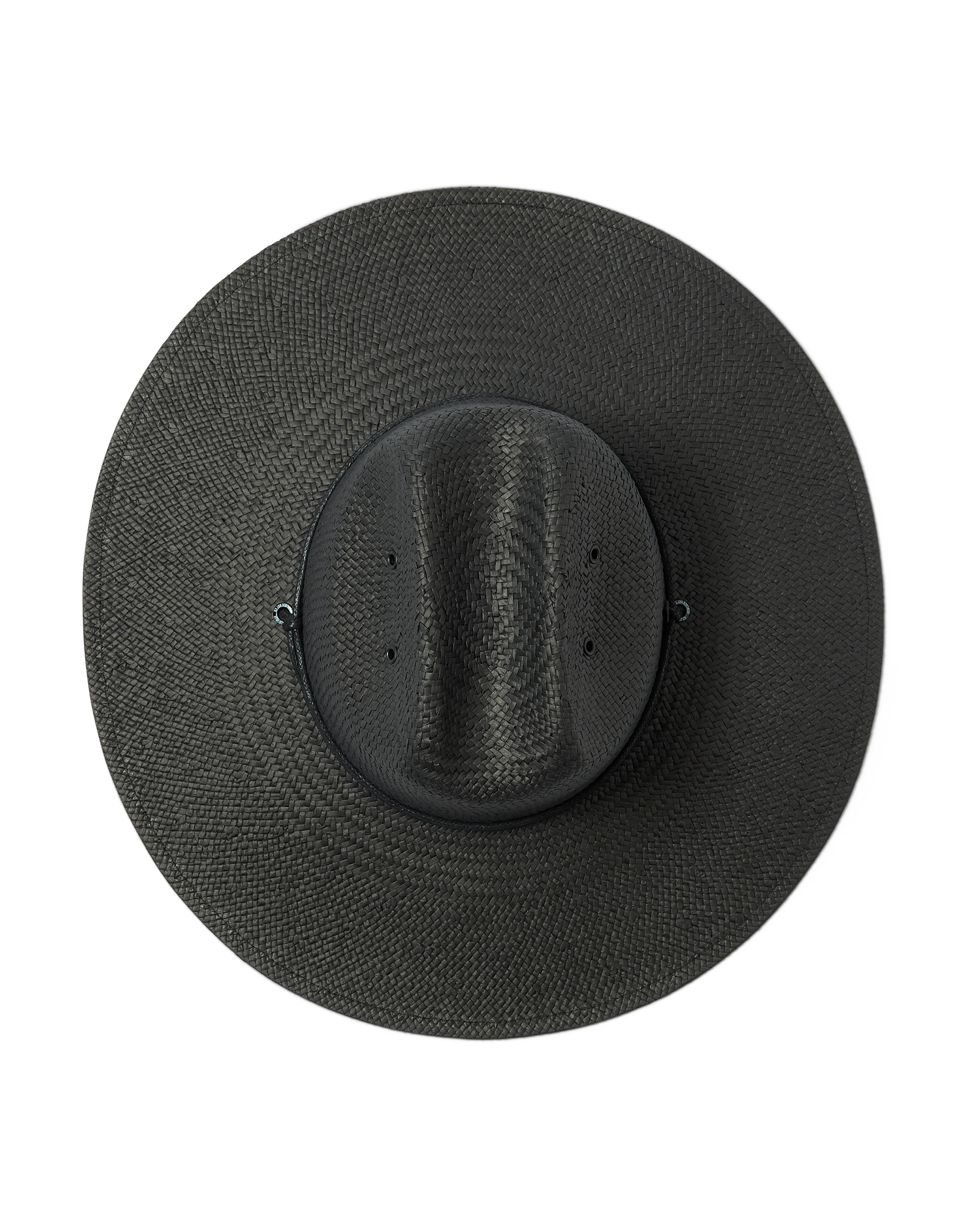  Las Olas packable lifeguard in Black top view
