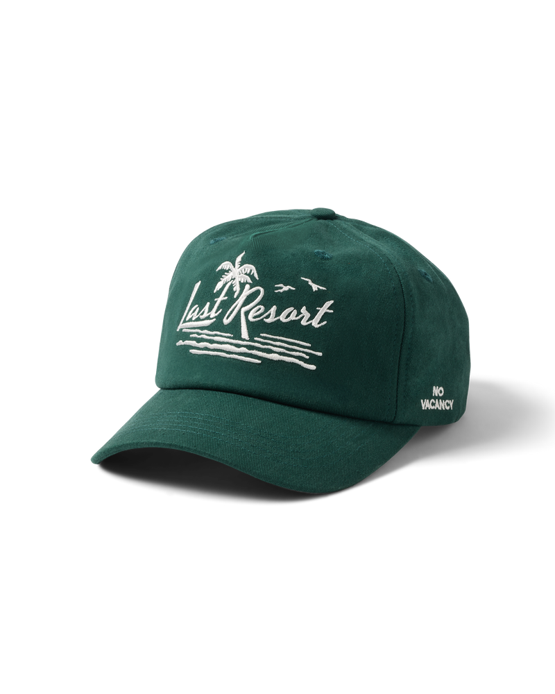 Hemlock Last Resort Baseball Hat in Green
