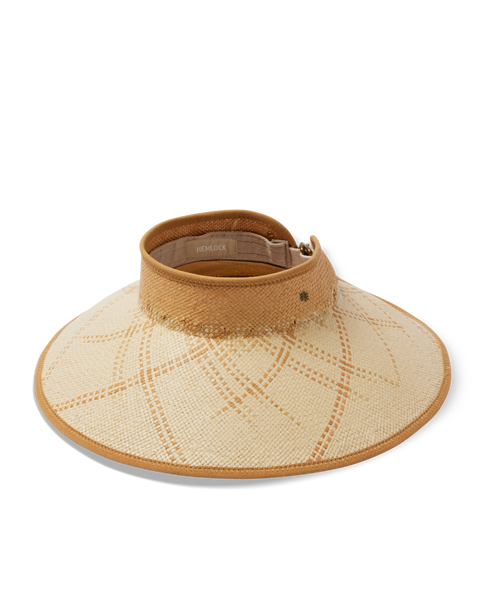 Luna Packable Wide Brim Visor – Hemlock Hat Co display picture 1