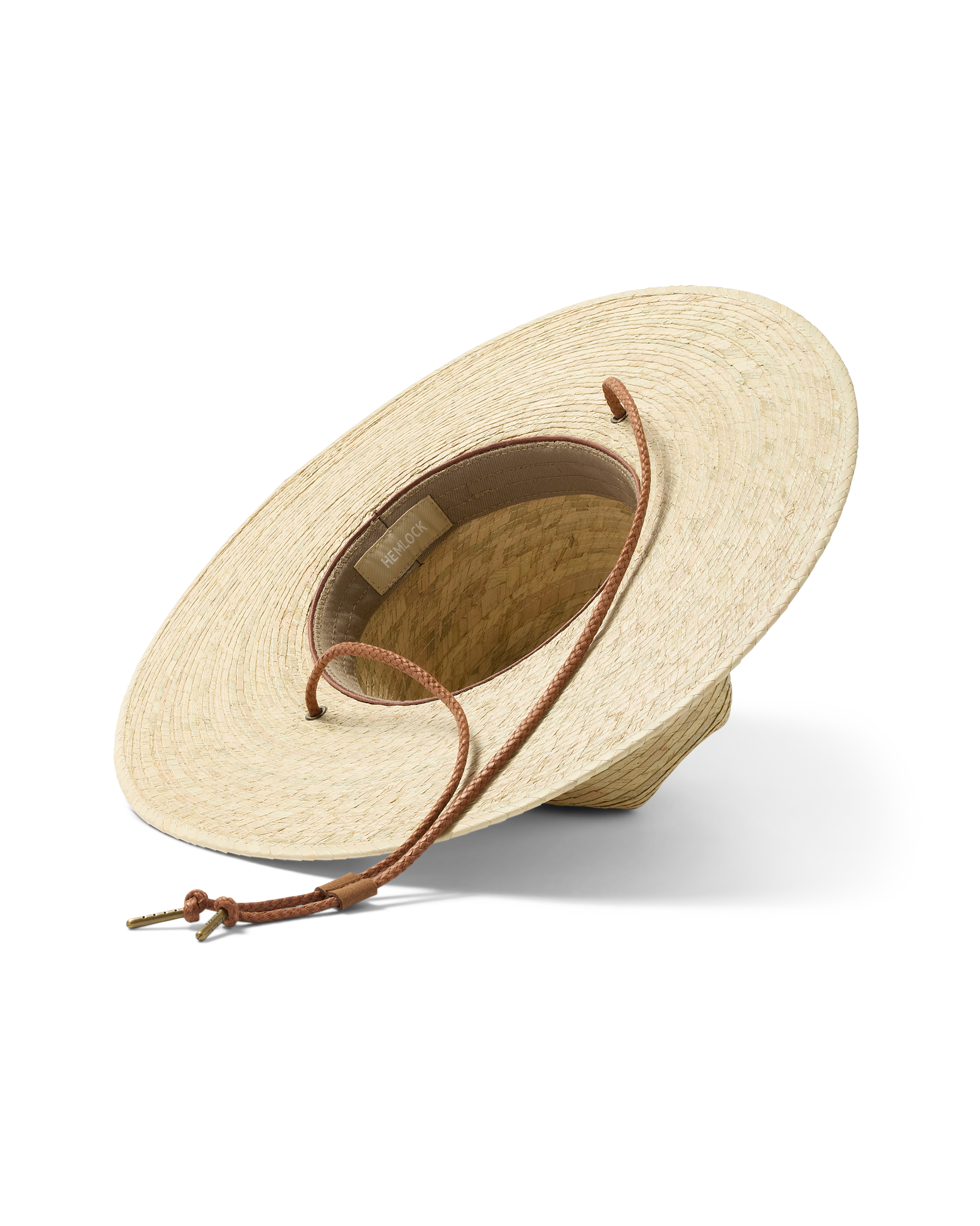 Hemlock Monterrey Straw Lifeguard Hat in Natural bottom
