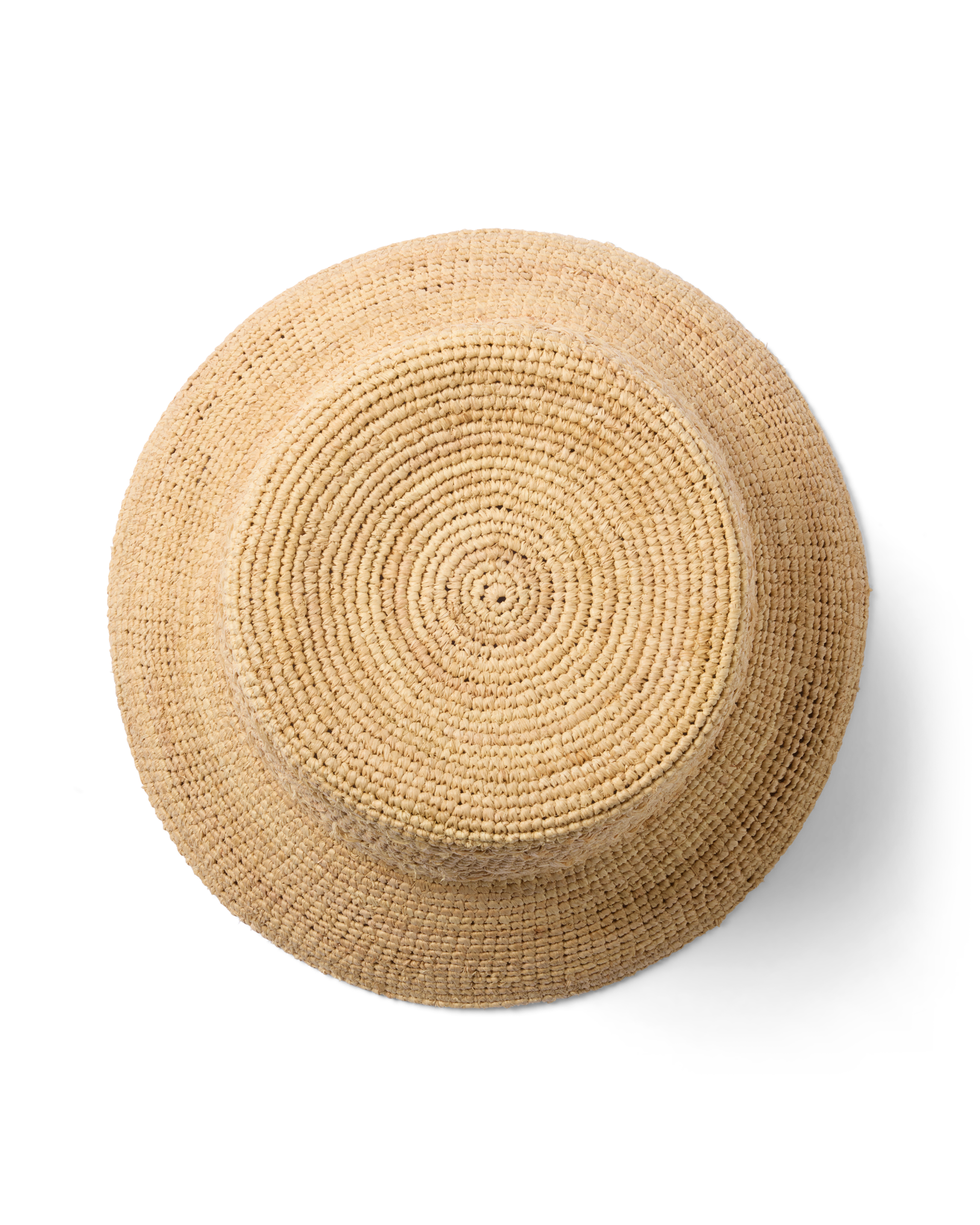 Hemlock Olivia Bucket in Natural top view