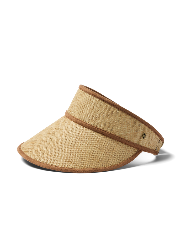 Solana Packable Visor in Natural
