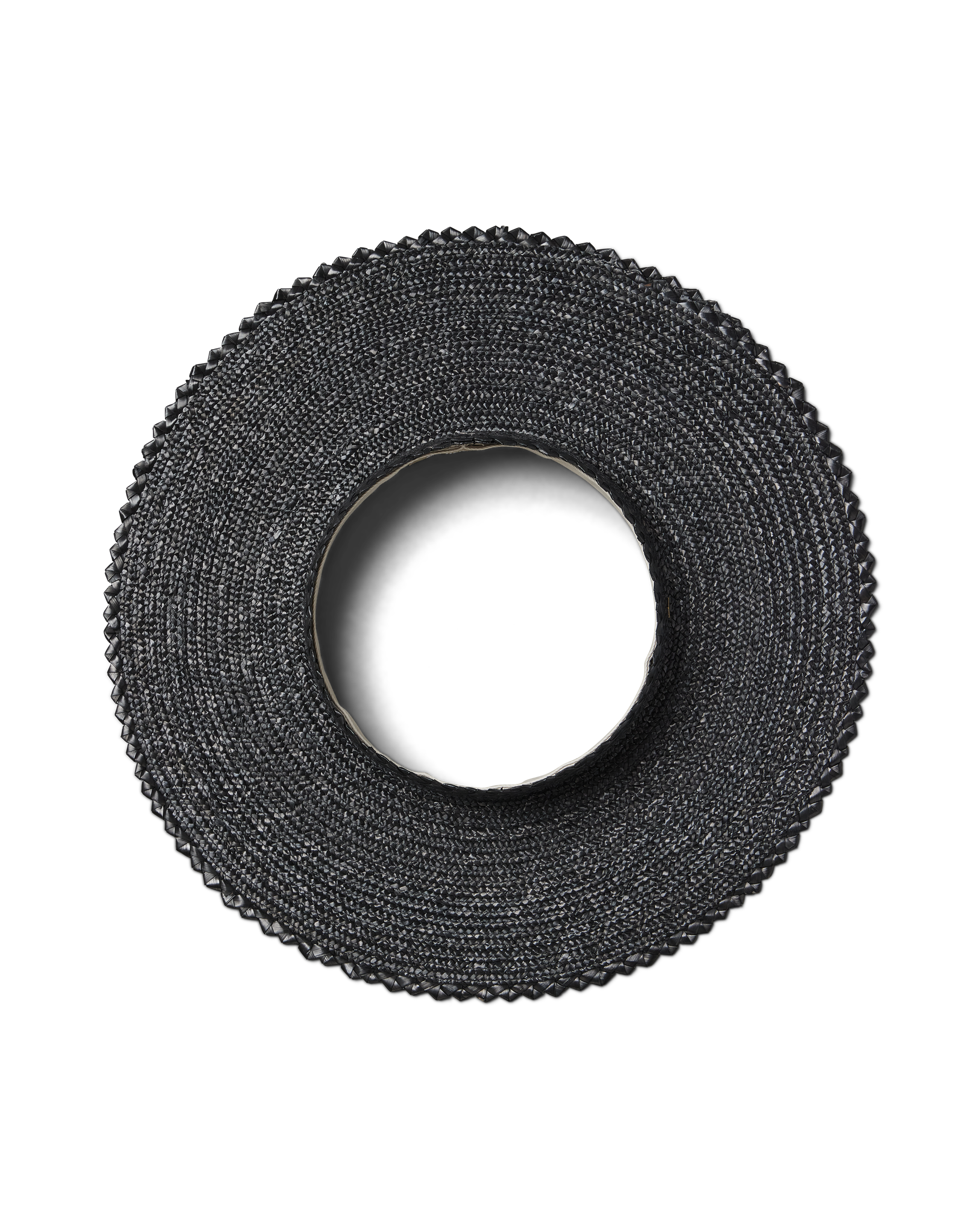 Hemlock Tropez Visor in Onyx top view