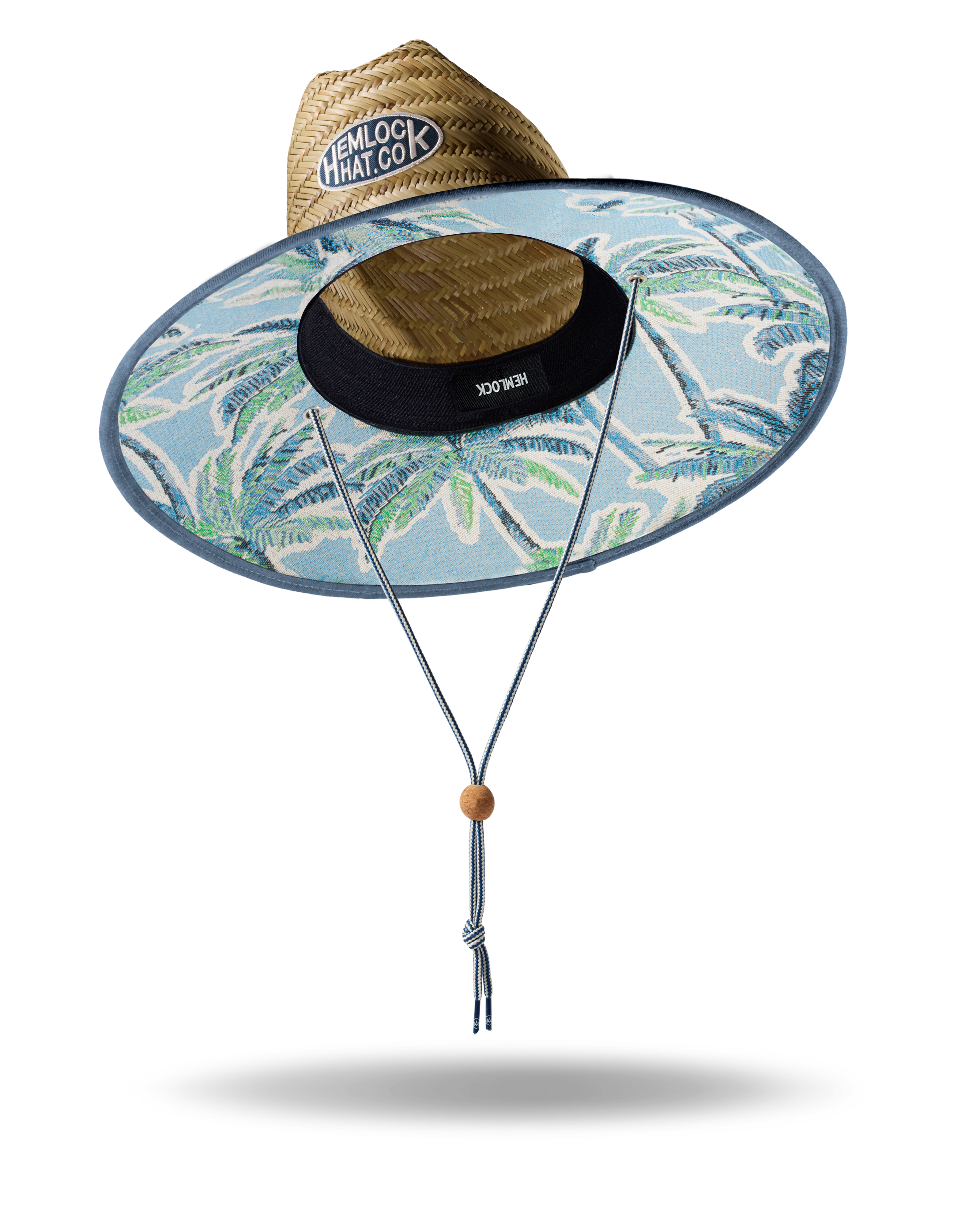 UPF50+ Lifeguard hat in Jacquard Palms
print