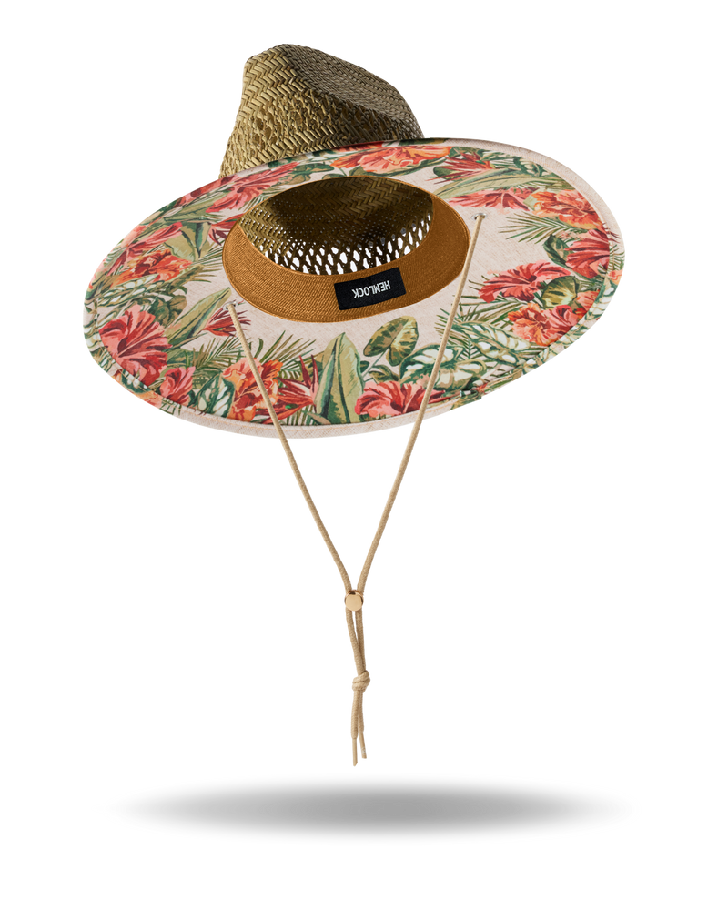 UPF50+ Lifeguard hat in Hibiscus
print