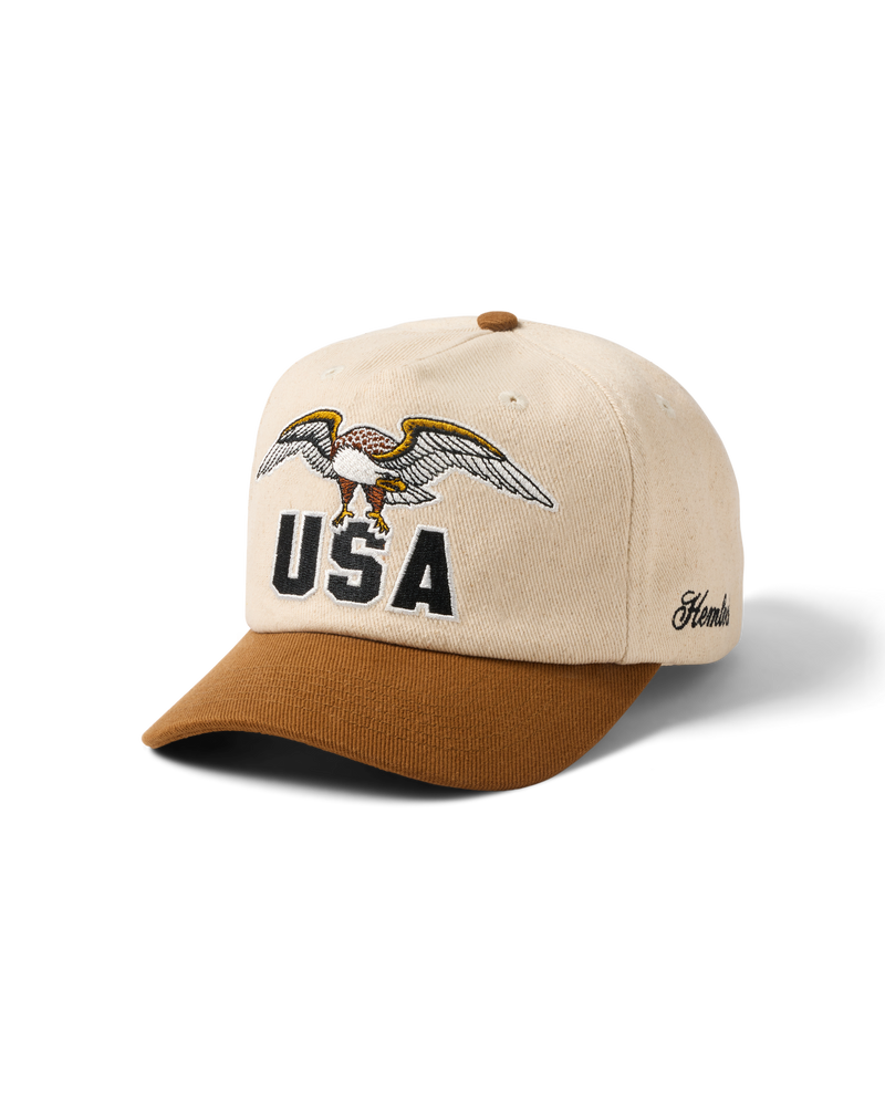 Hemlock USA Baseball Hat Brown