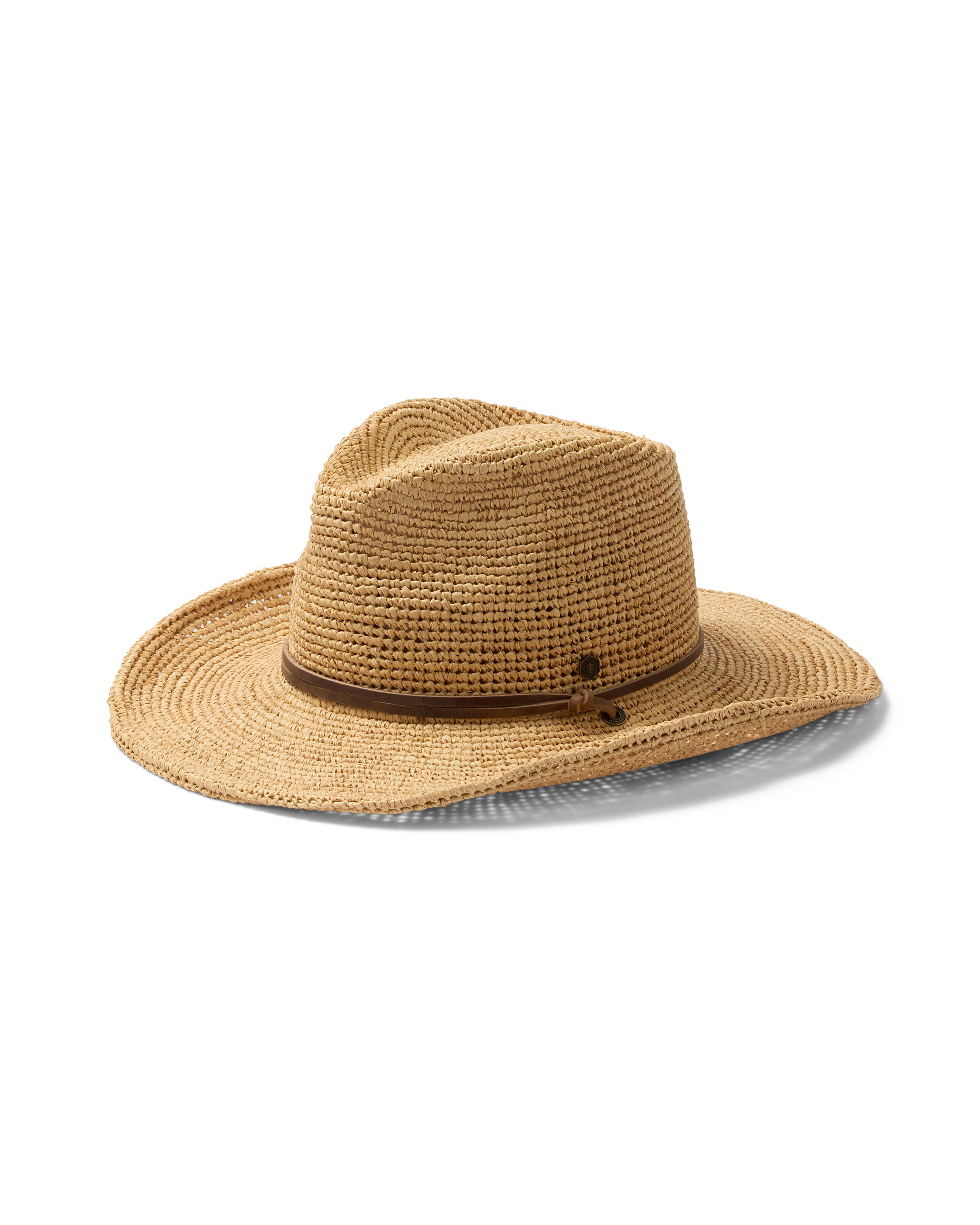 Wynona Packable Raffia Cowboy in Natural