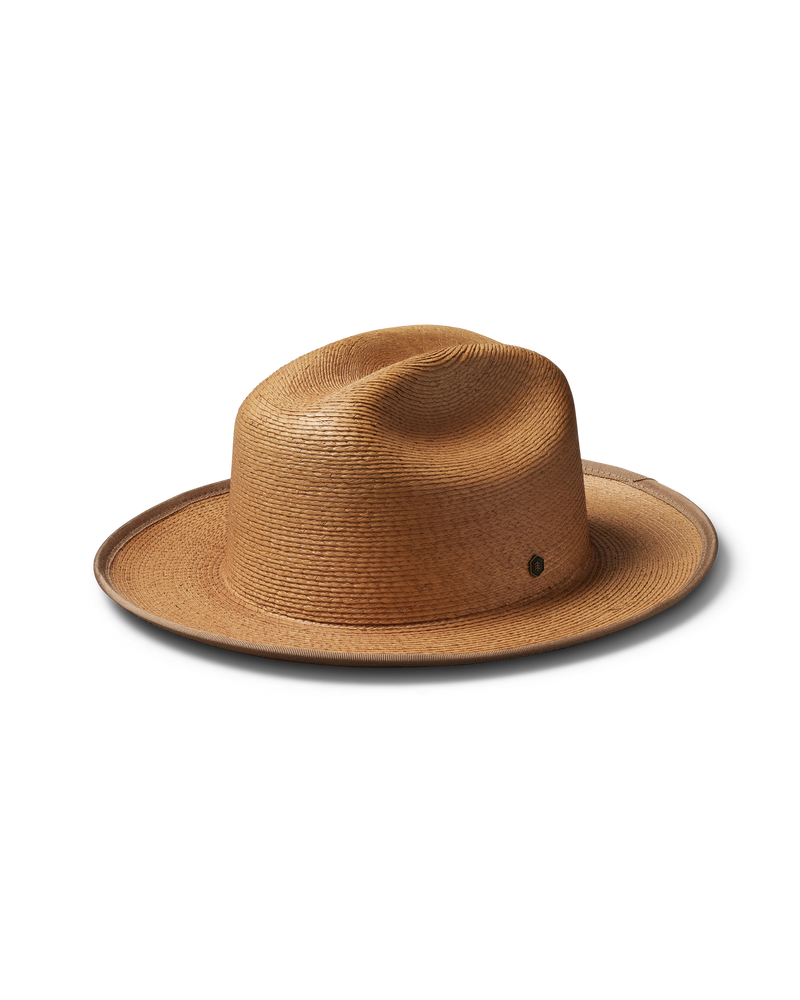 Hemlock Mateo Straw Rancher Hat in Saddle 