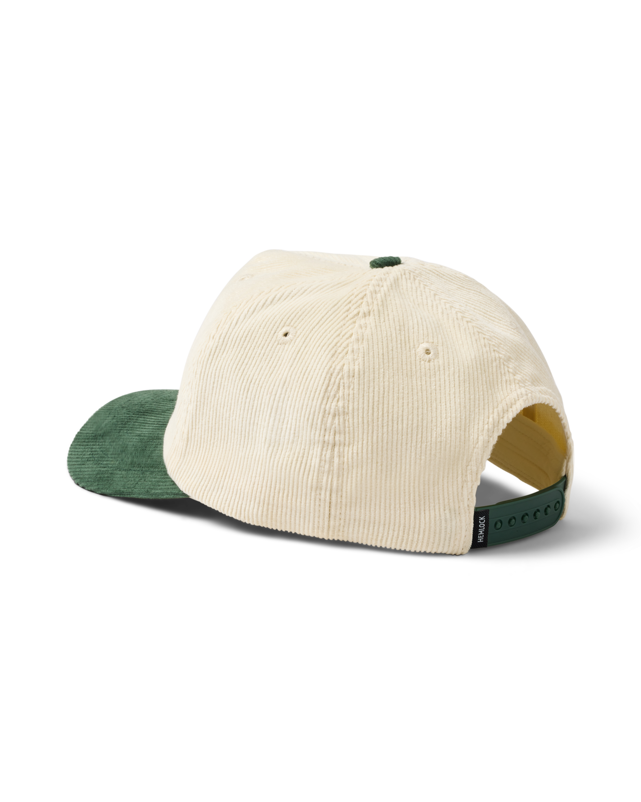Hemlock Wesley 5 Panel in Emerald side snapback