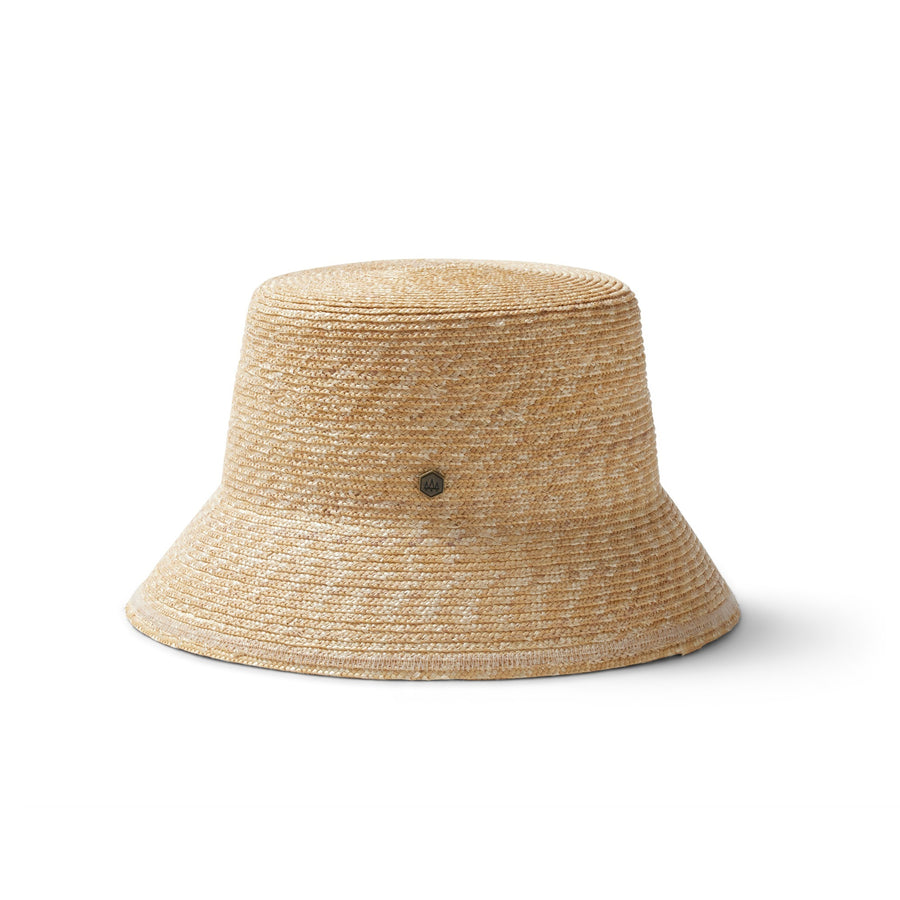 Urban Outfitters Striped Straw Bucket Hat