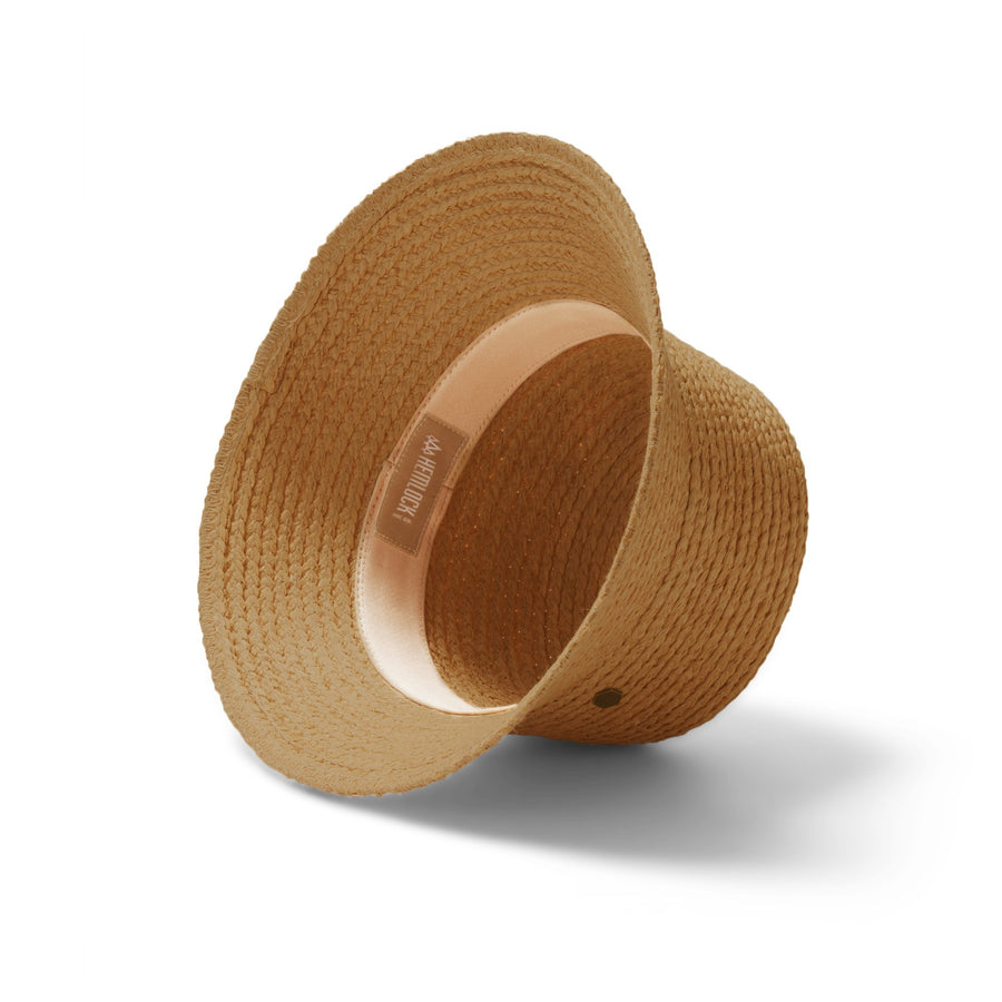 Lenny Bucket | Raffia Straw Bucket Hat | Hemlock Hat Co. Natural / L (59cm)